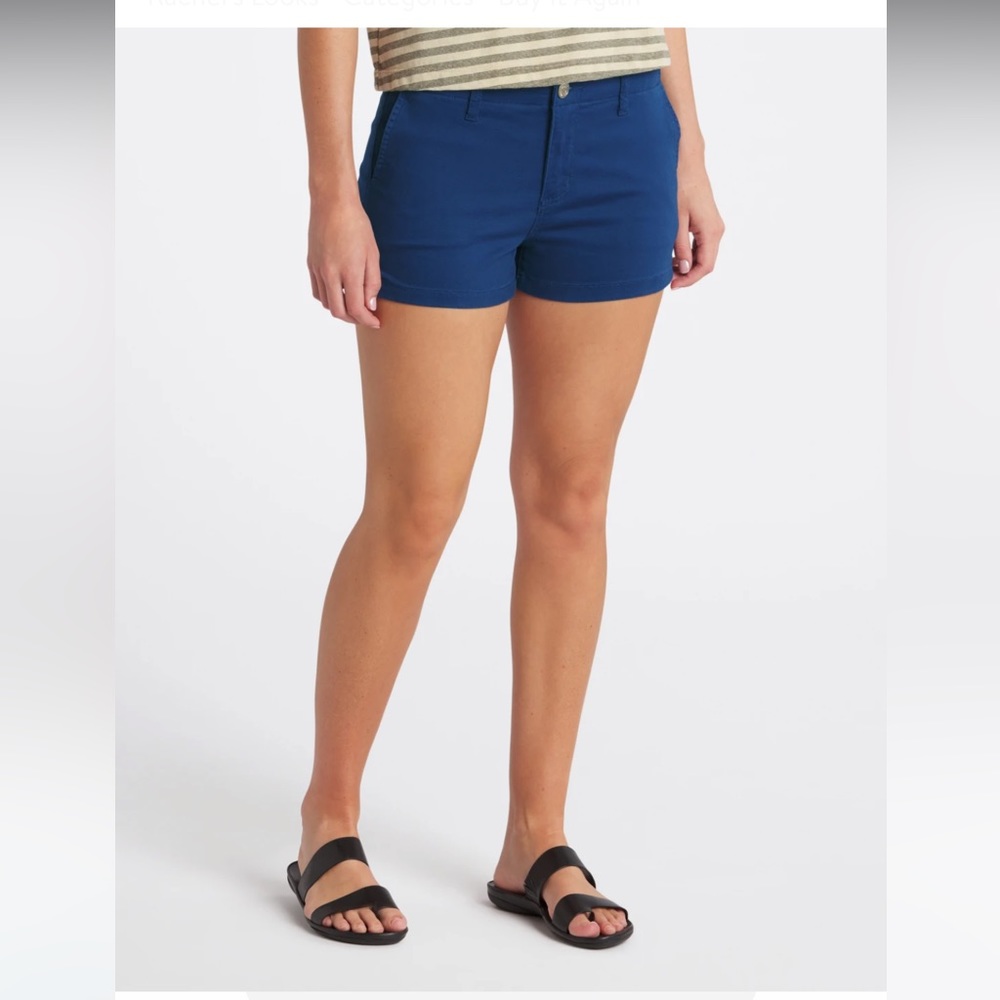 Gigi Mid Rise Utility Pocket Trouser Short NWOT